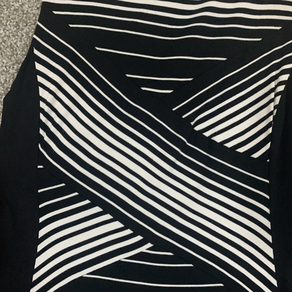 White House Black Market Dress Maxi Sz L Sleeveless Stretch Jersey Keyhole - Picture 4 of 9